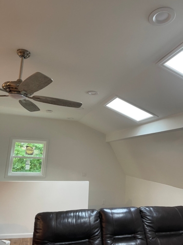 Ceiling Include Installation Of The Two Skylight